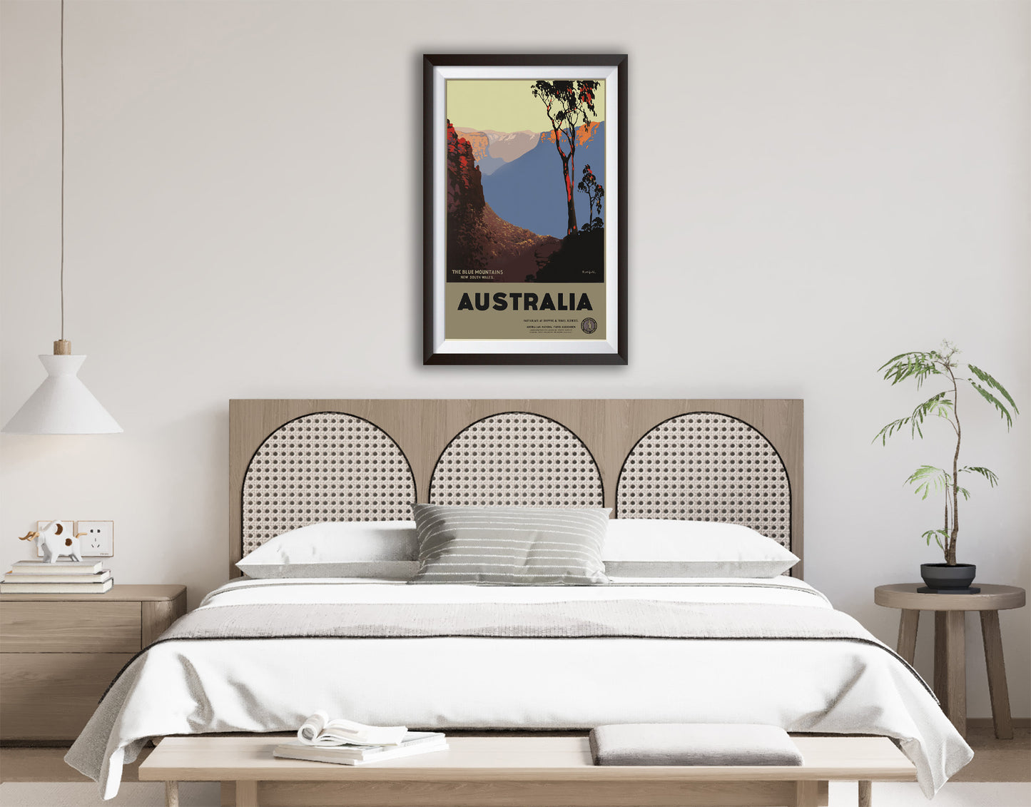 Vintage Australia Travel Poster from the 1920's and 1930's.