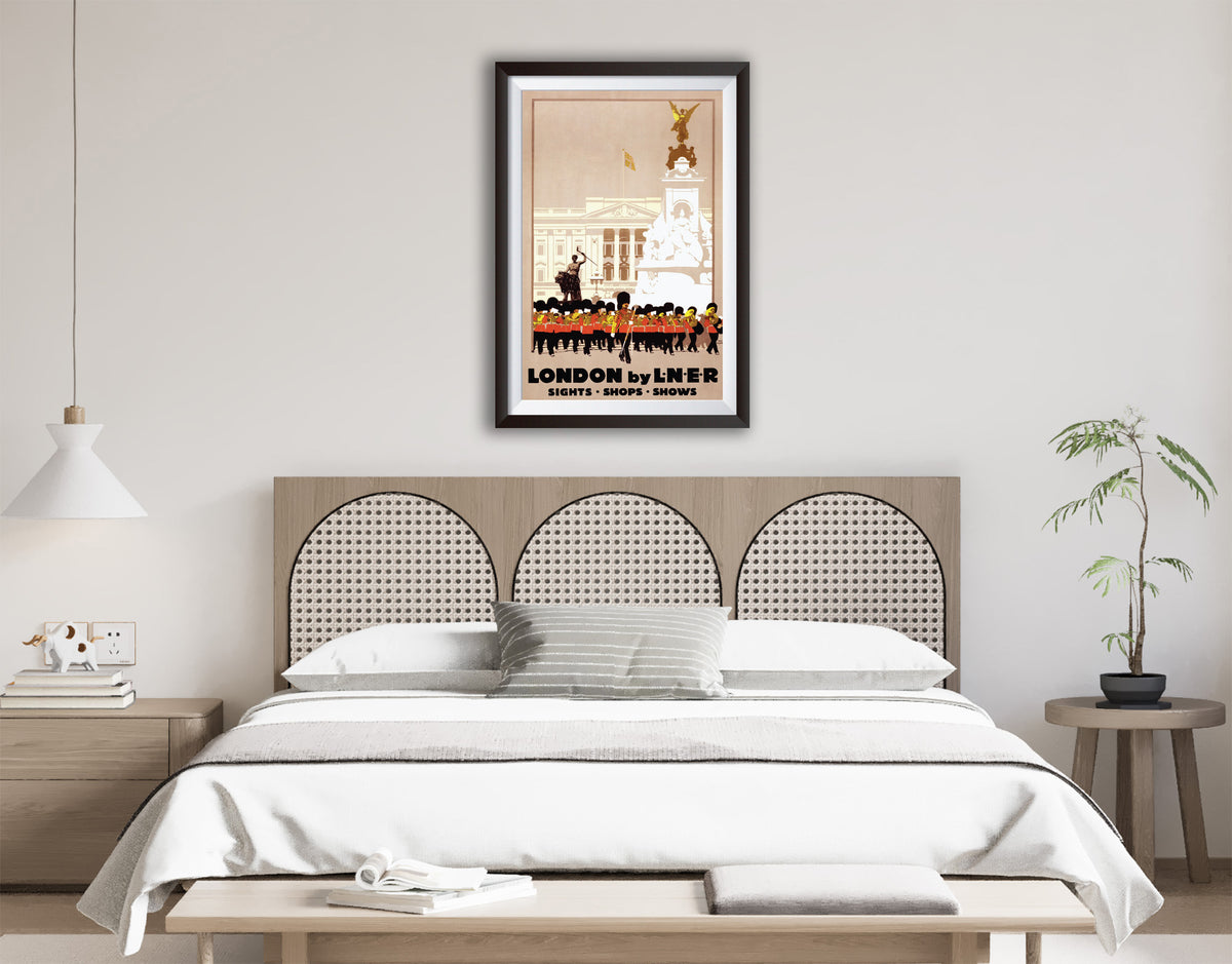Vintage London Travel Poster from the 1920's and 1930's.