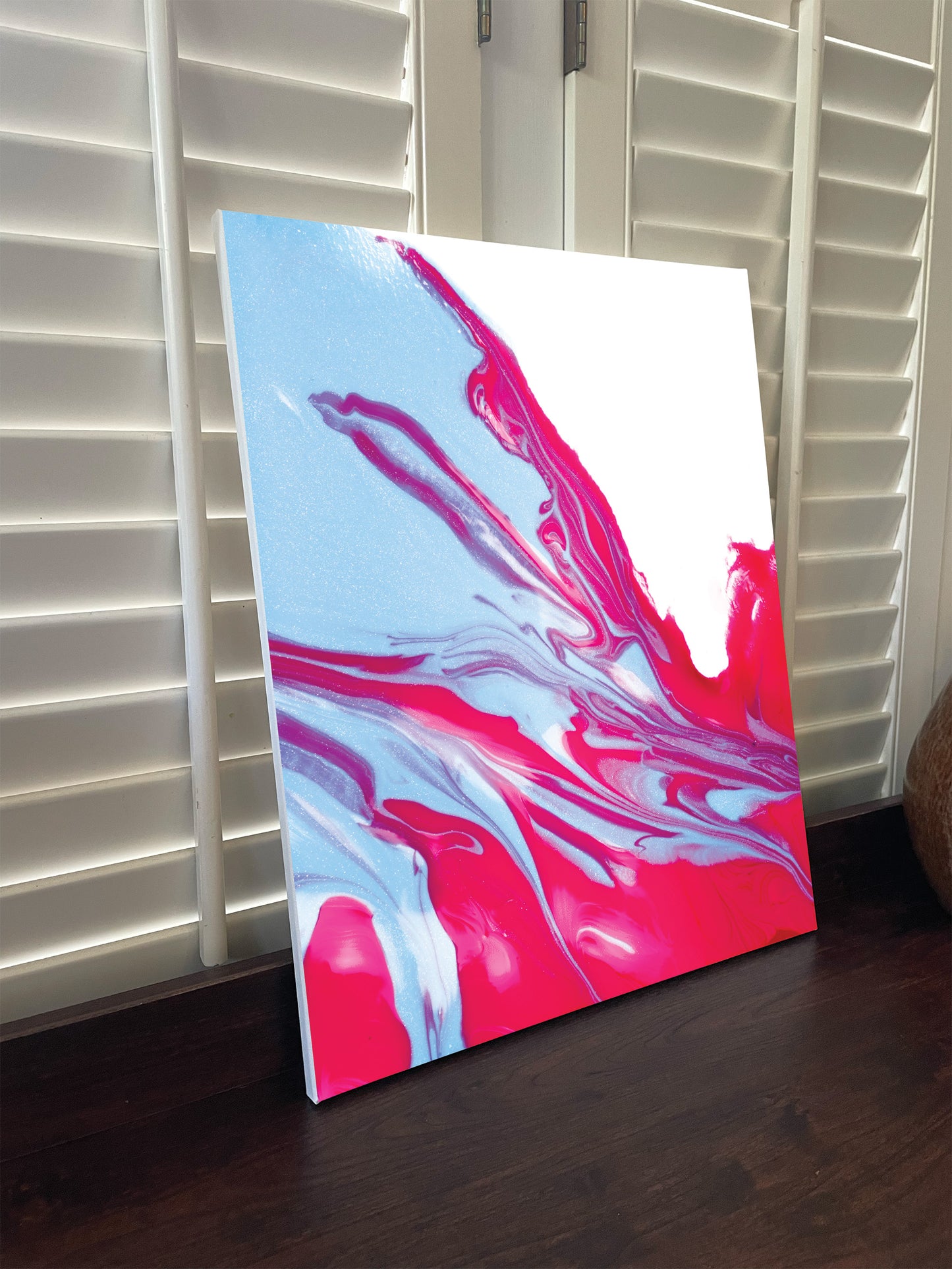 Psychedelic wall art prints.