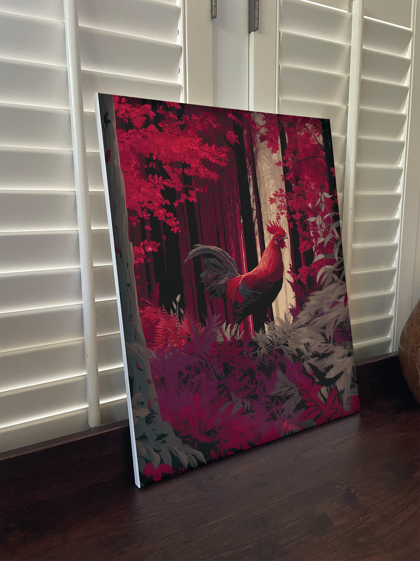 Razorback Canvas or Poster Wall Art. Black and gold. Razorbacks 1