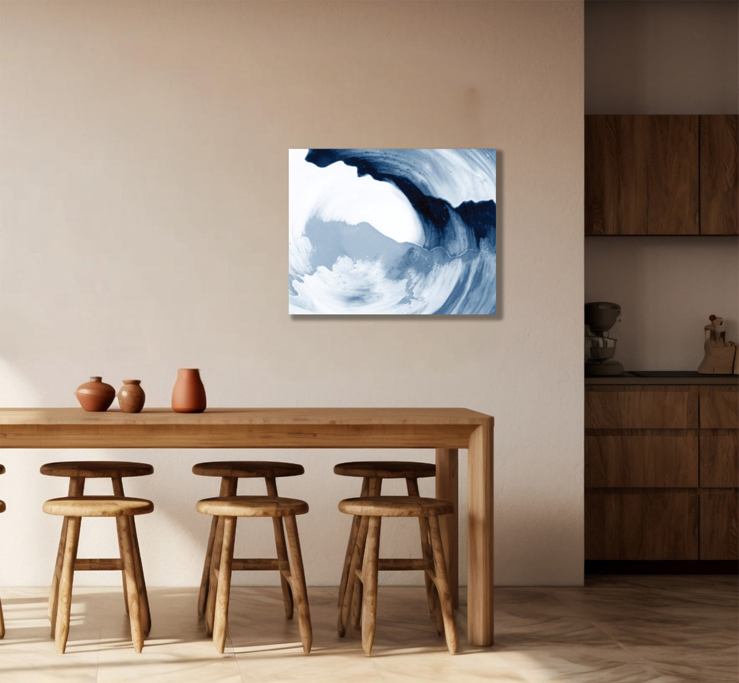 Abstract Wave wall art prints.