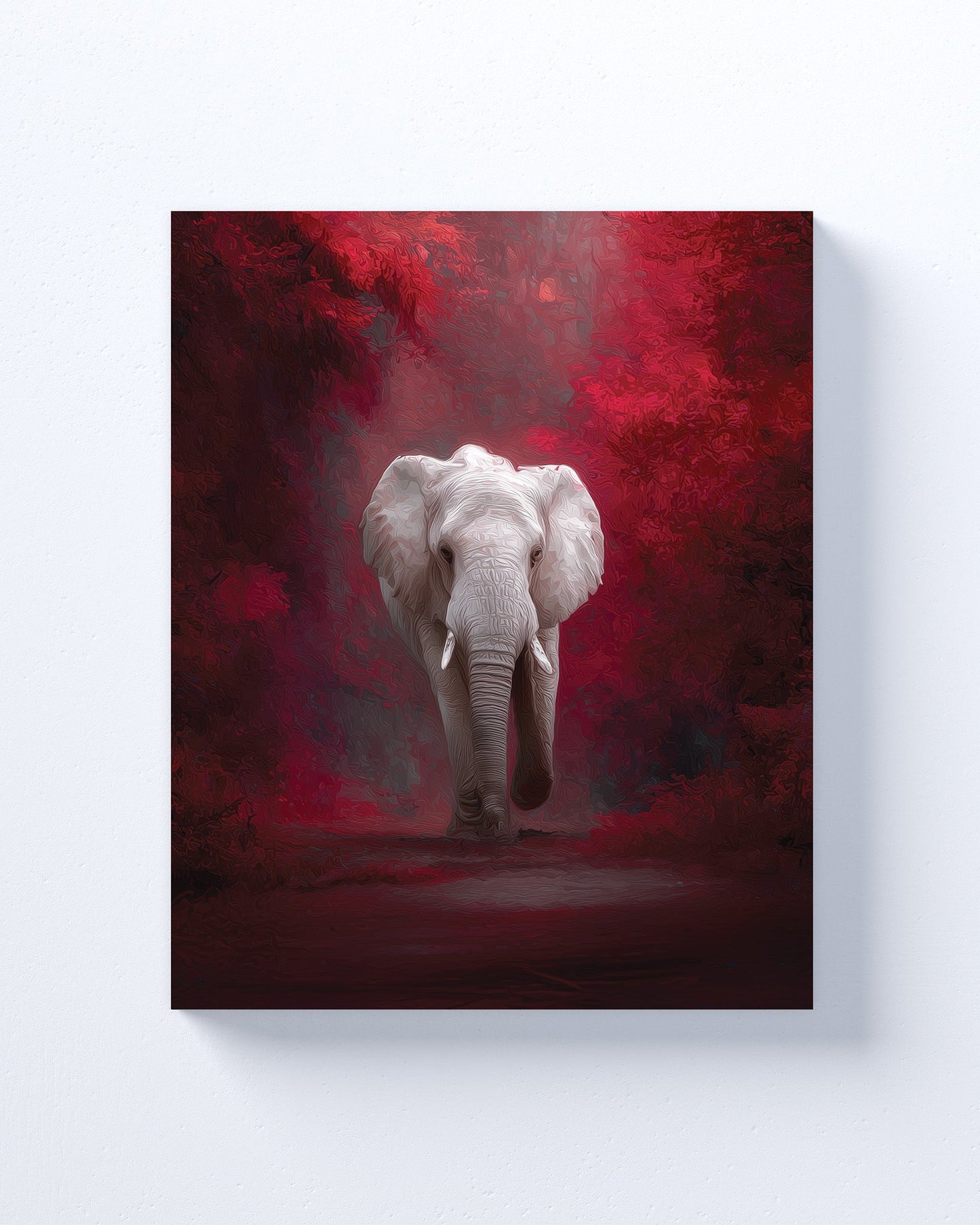 Alabama Crimson Tide Inspired Canvas or Poster Wall Art. Burgundy and white wall art.