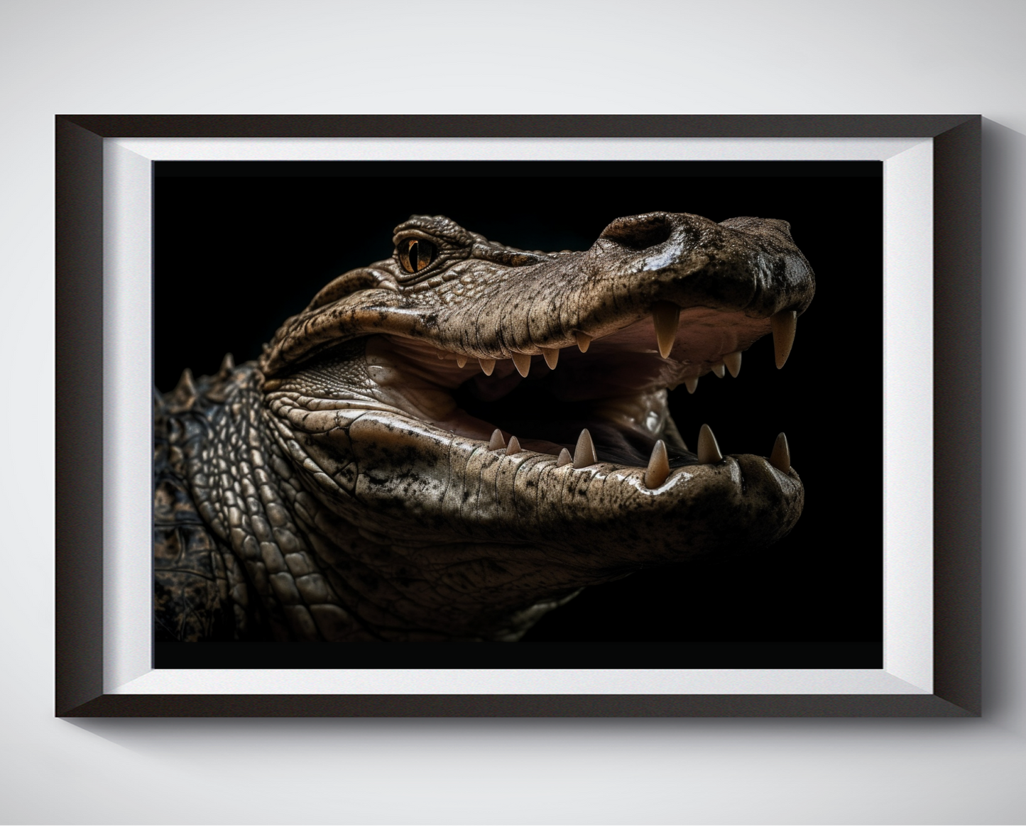 Big Ol' Alligator Poster. Hi Def. Alligator 3