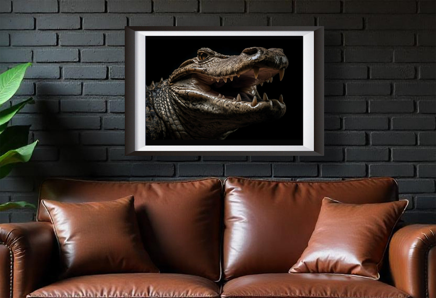 Big Ol' Alligator Poster. Hi Def. Alligator 3