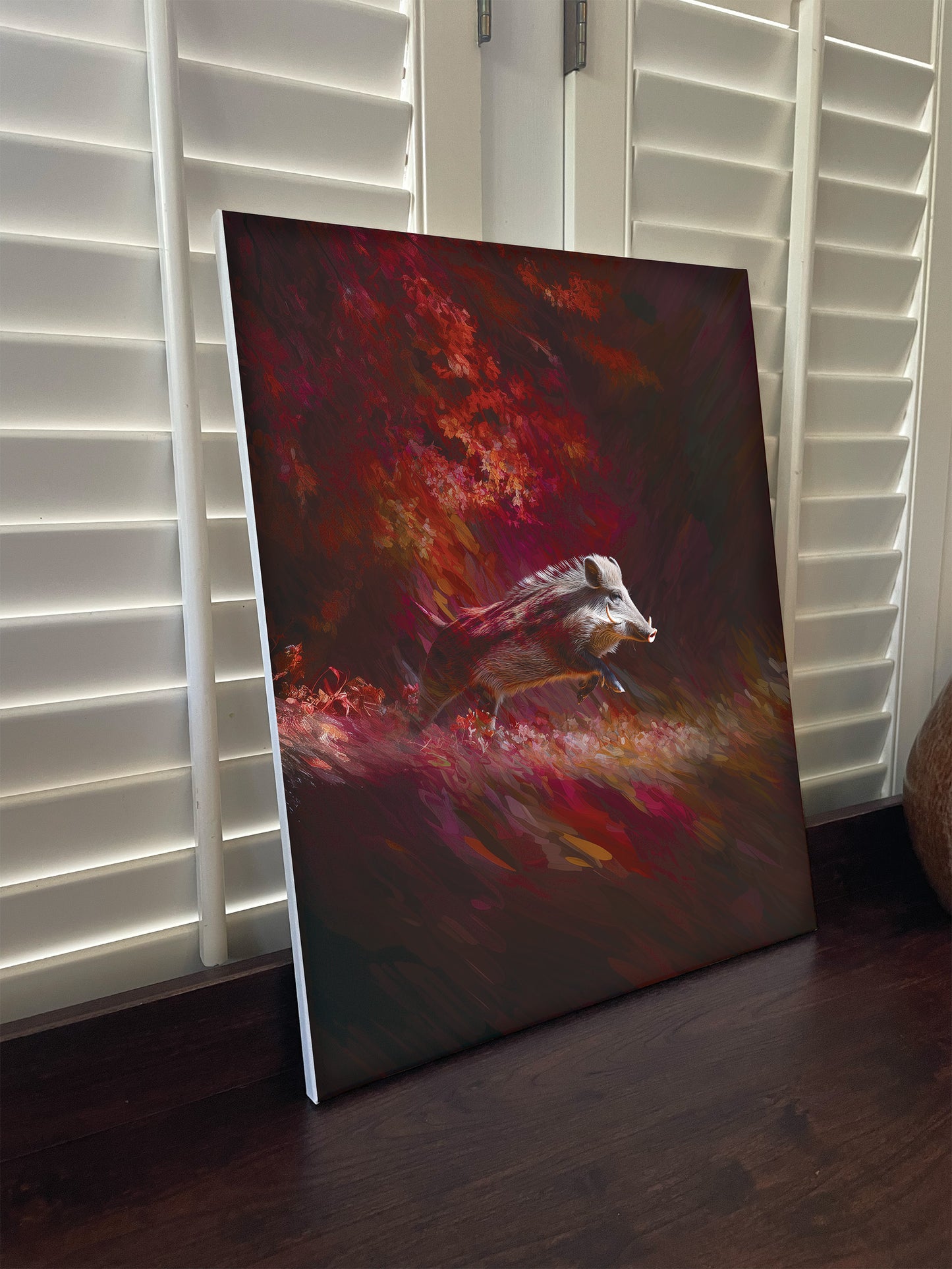 Camecock Canvas or Poster Wall Art. Maroon and black. Gamecocks 1