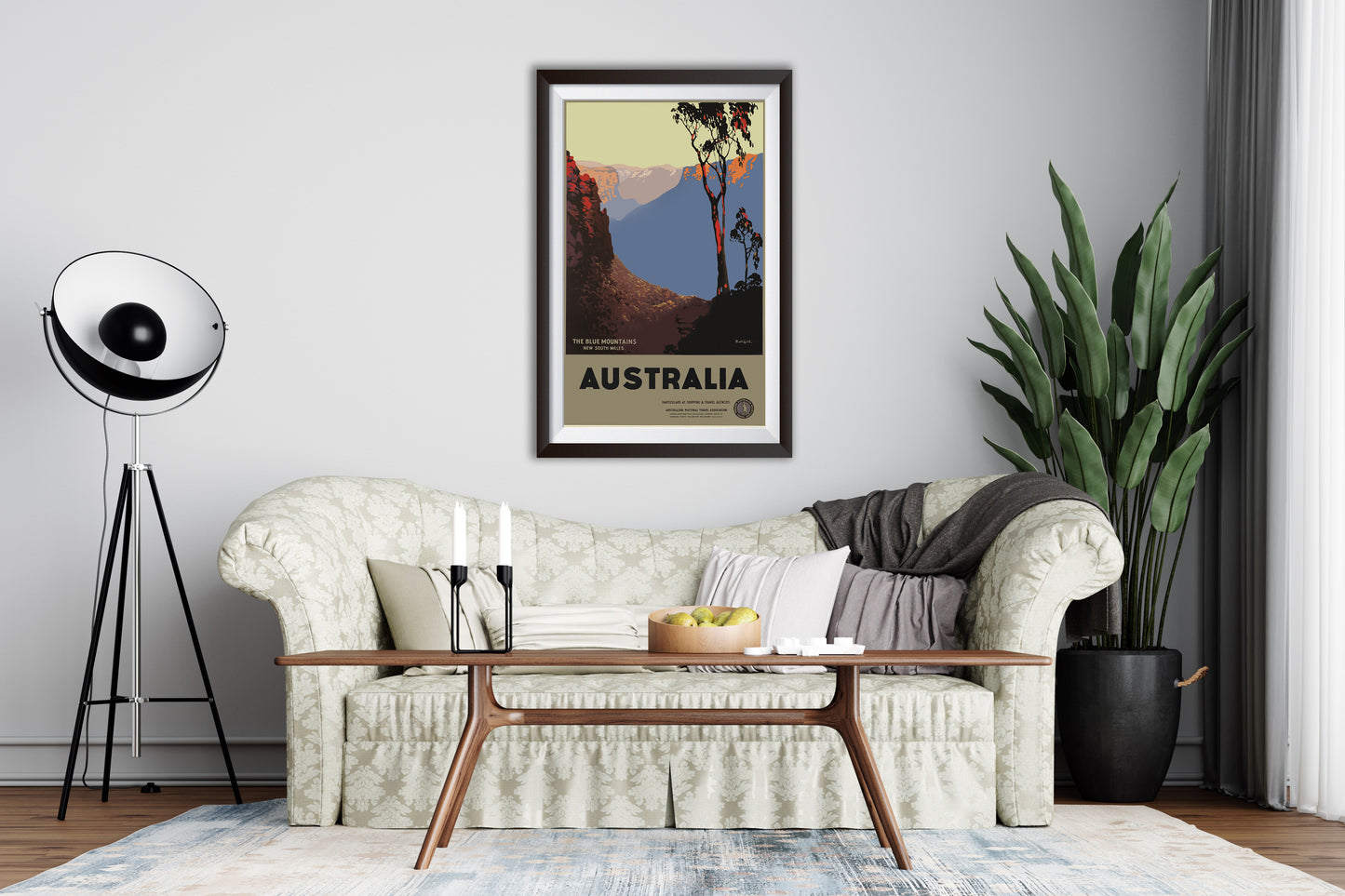 Vintage Australia Travel Poster from the 1920's and 1930's.