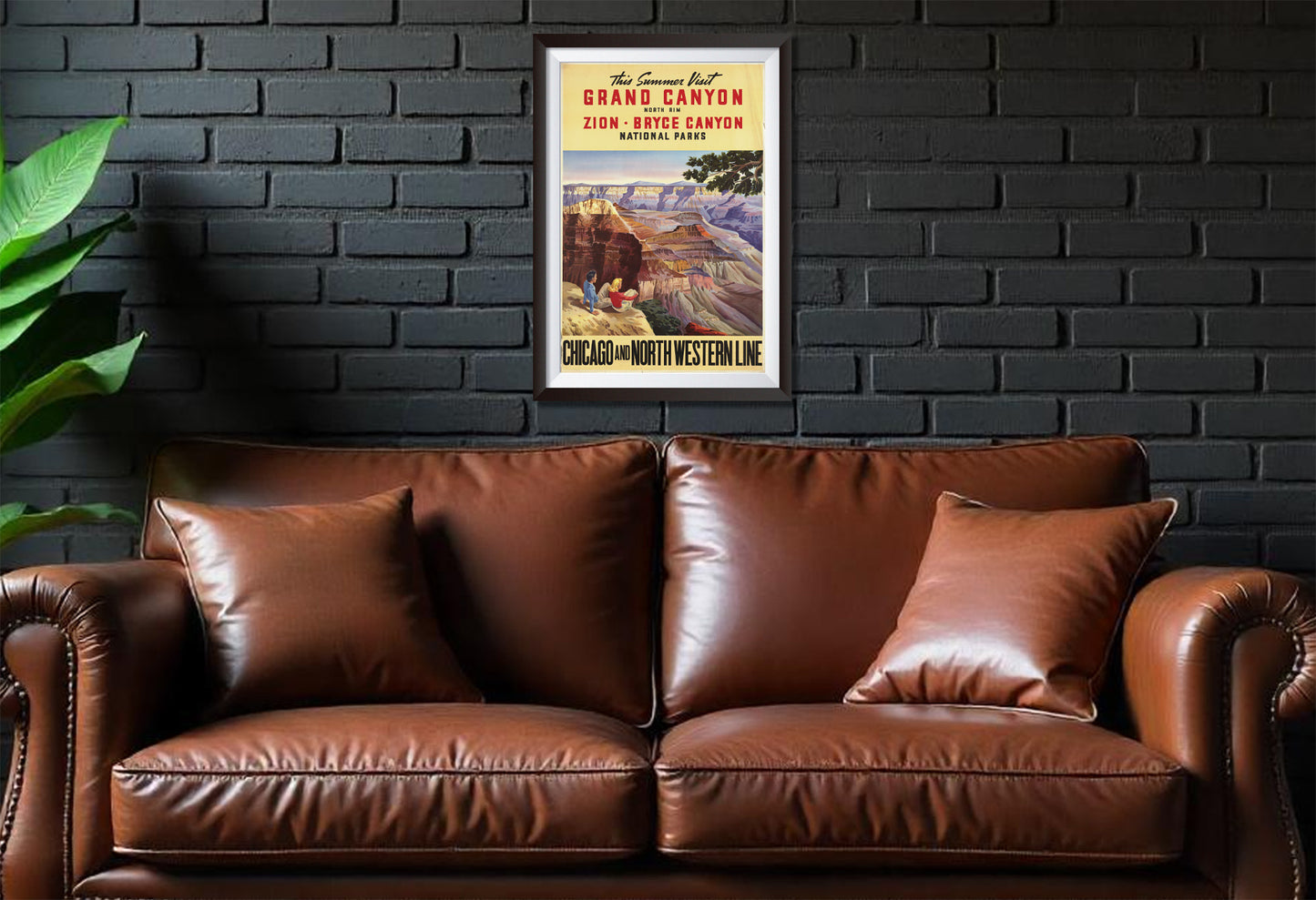 Vintage Grand Canyon Travel Poster from the 1920's and 1930's.