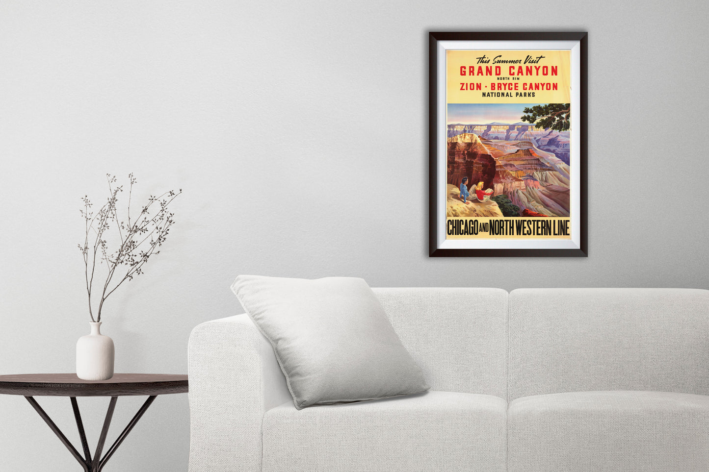 Vintage Grand Canyon Travel Poster from the 1920's and 1930's.