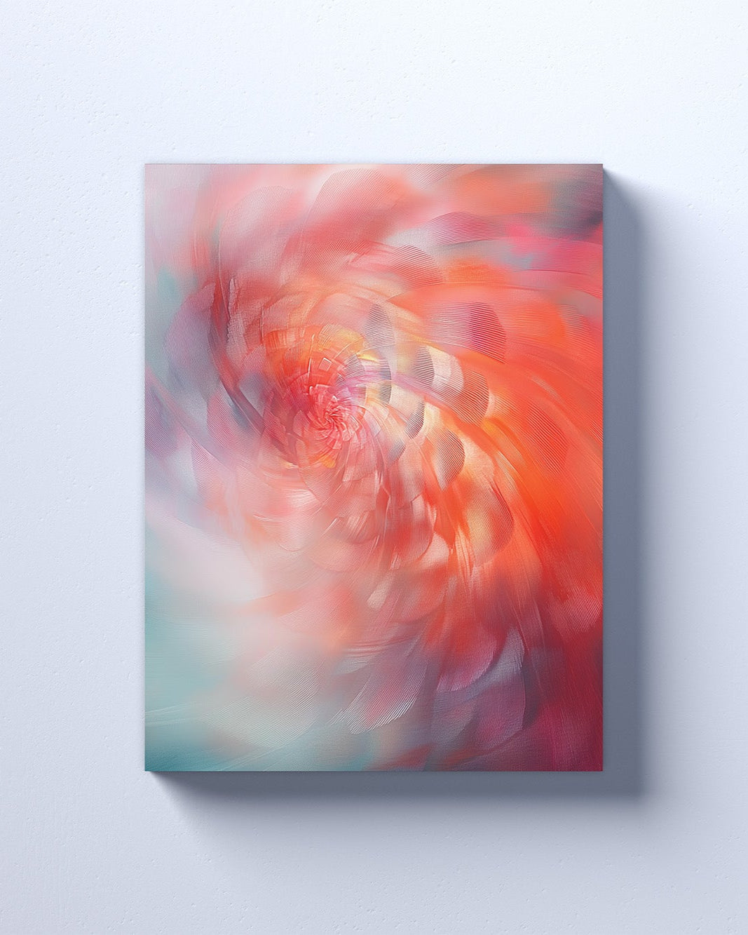 Boho style, abstract canvas or Poster Art with vibrant colors. Interstellar