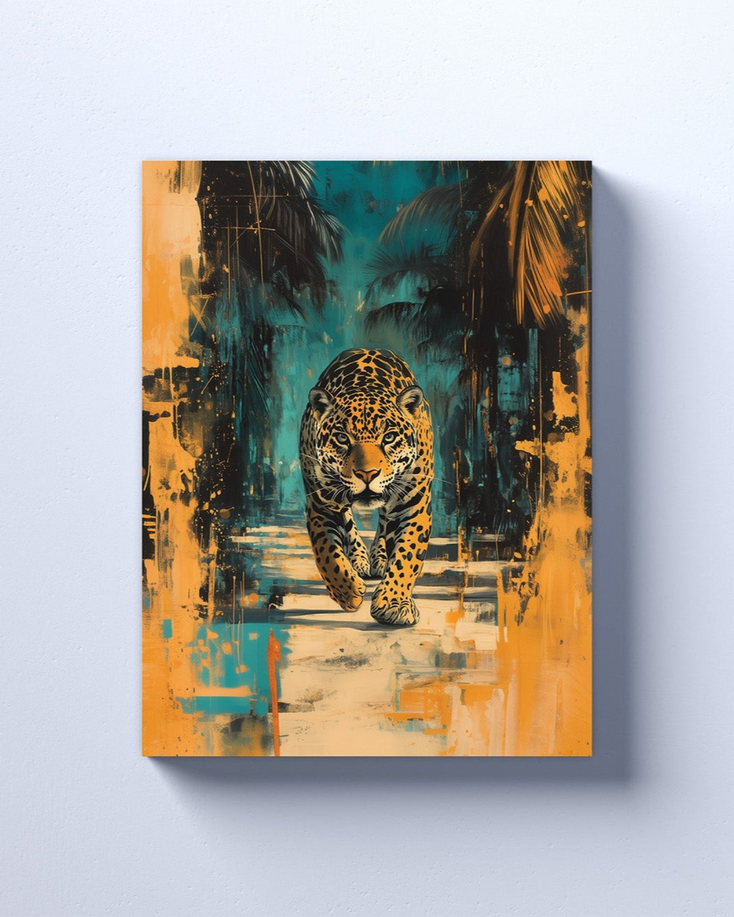 Jacksonville Jaguars inspired Canvas or Print Wall Art. Jaguar 2