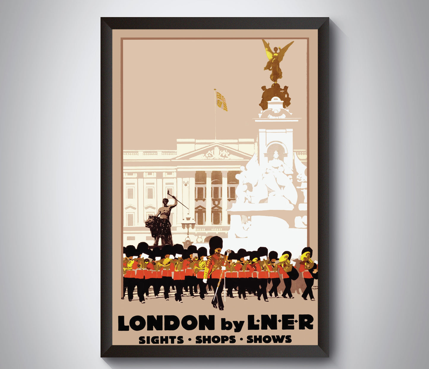 Vintage London Travel Poster from the 1920's and 1930's.