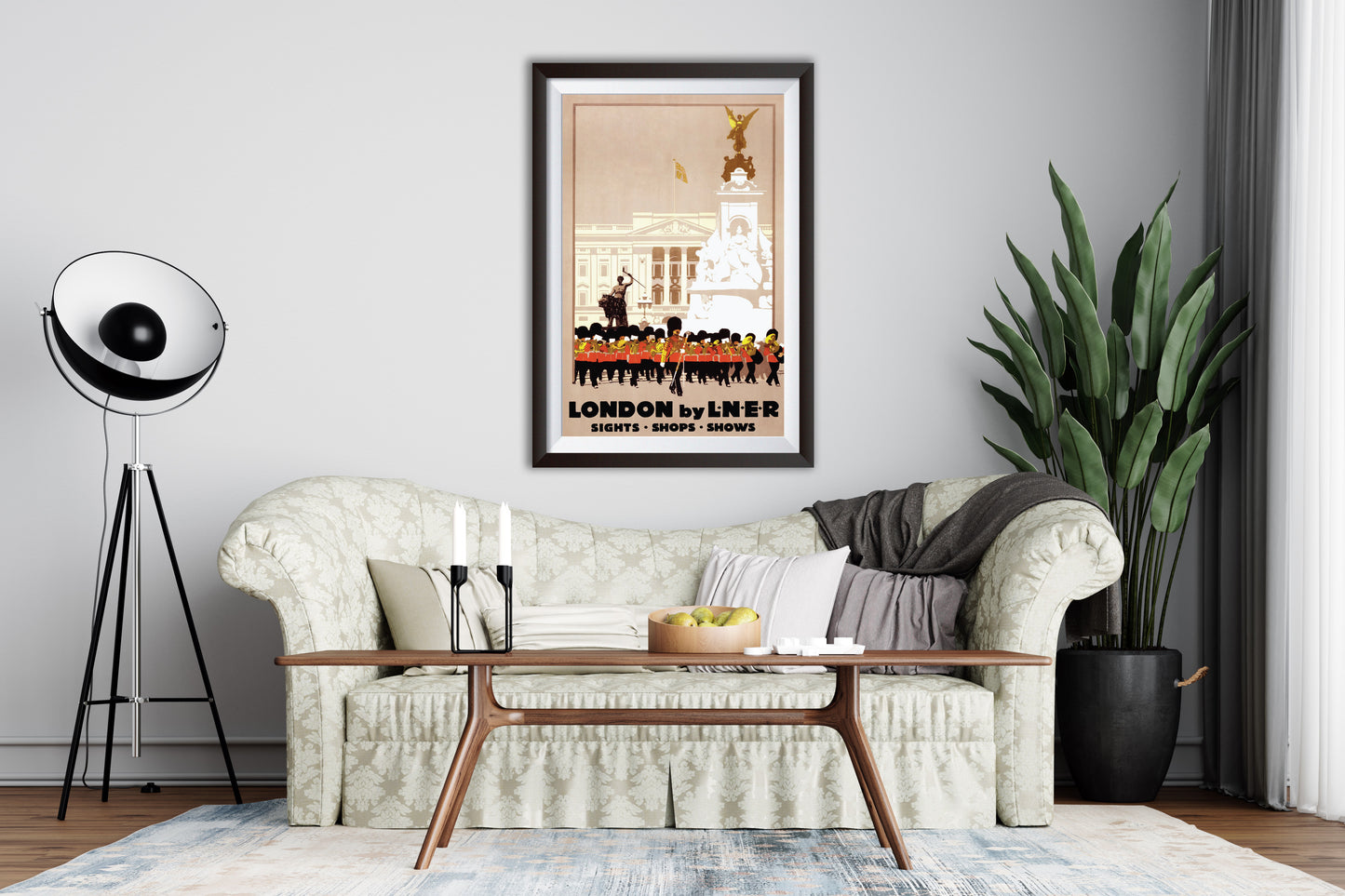 Vintage London Travel Poster from the 1920's and 1930's.