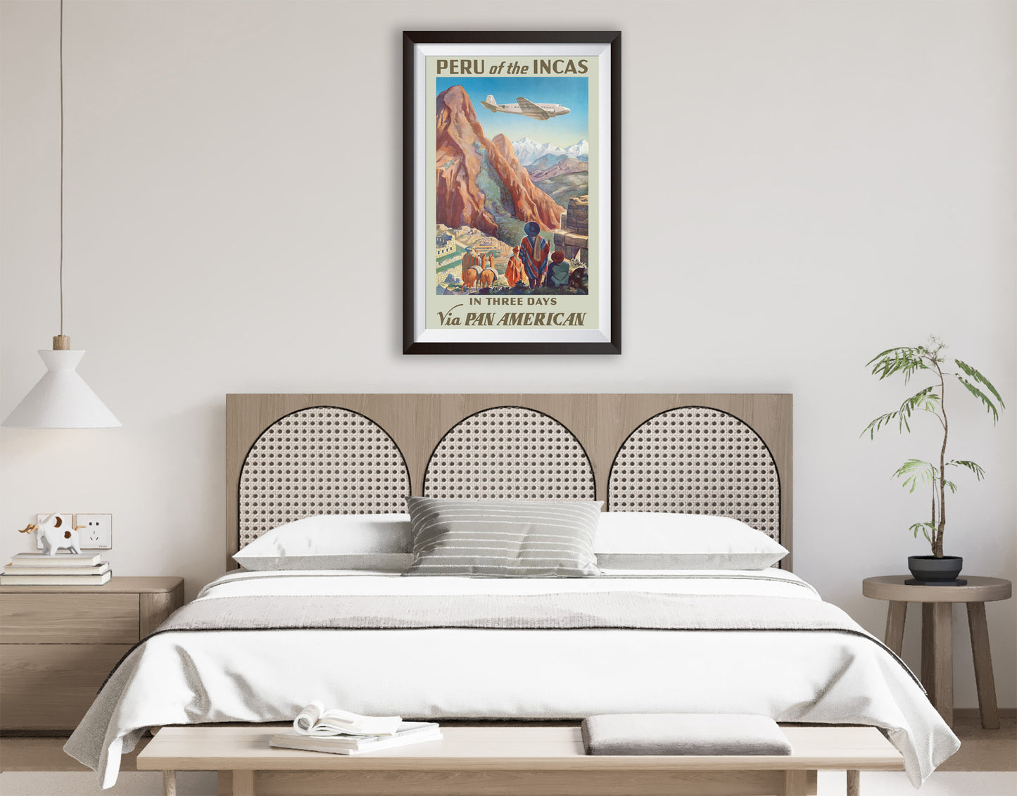 Vintage Peru Travel Poster from the 1920's and 1930's, Peru 1