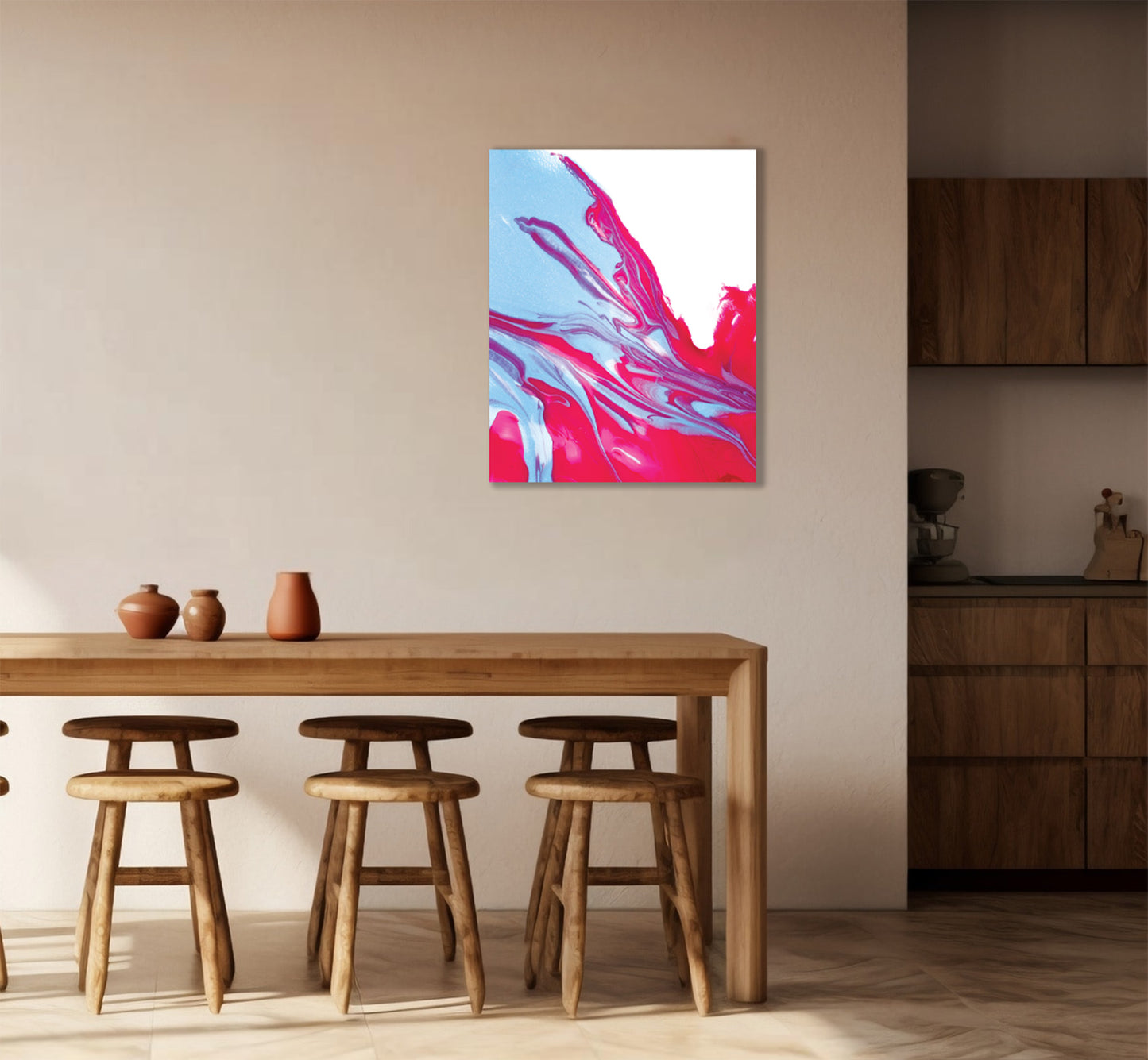 Psychedelic wall art prints.