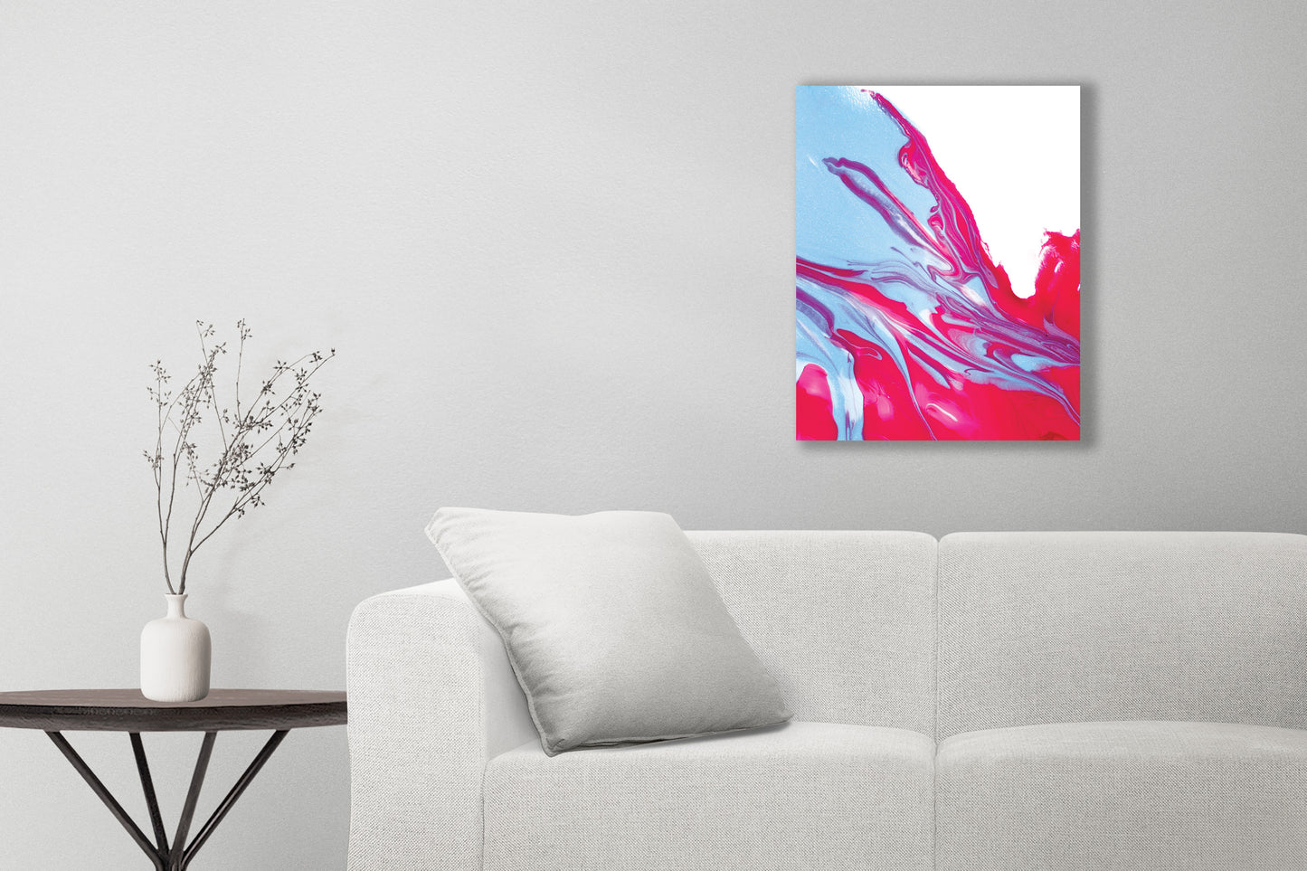 Psychedelic wall art prints.