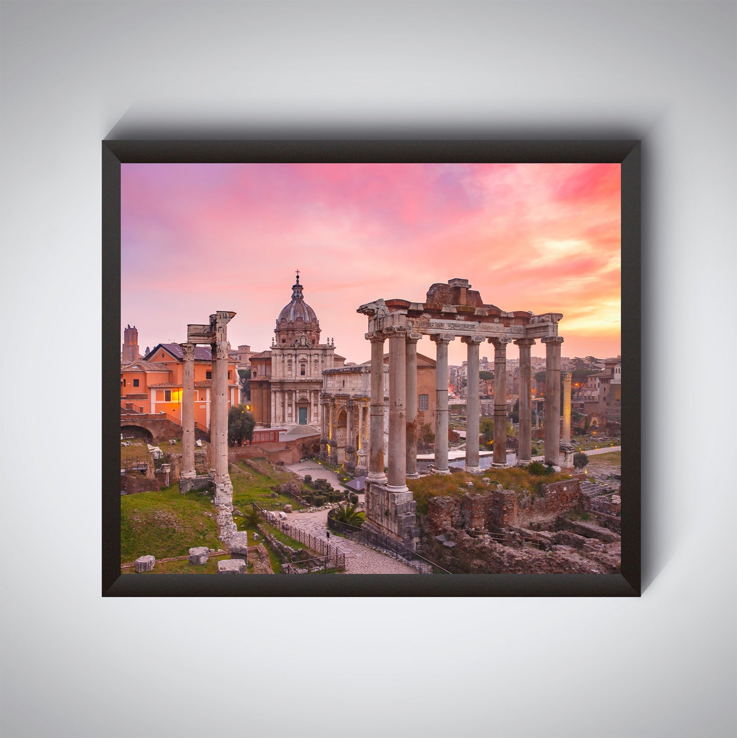 Roman Ruins Poster