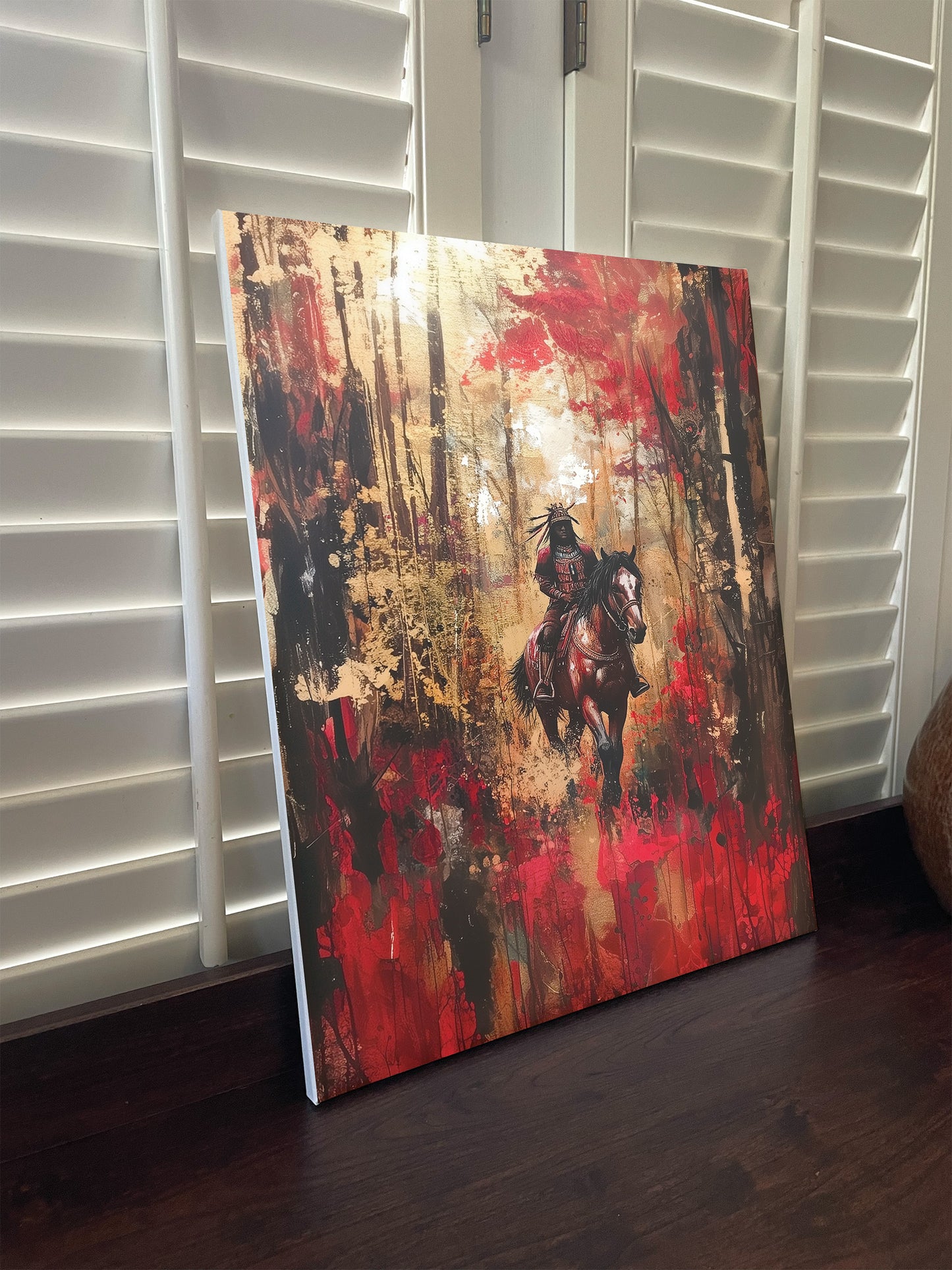 Florida State Seminoles inspired Canvas or Print Wall Art. Abstract, Modern, Seminoles 1