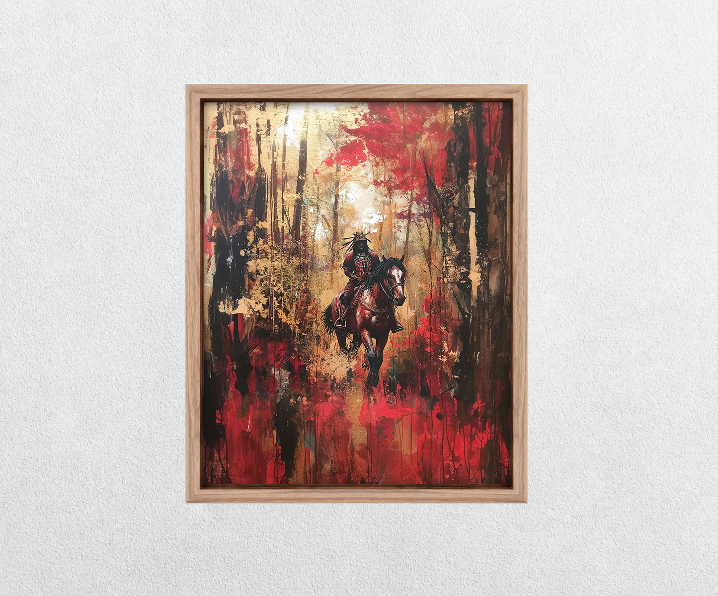 Florida State Seminoles inspired Canvas or Print Wall Art. Abstract, Modern, Seminoles 1