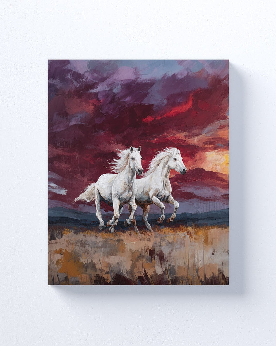 Sooners/Settlers Inspired Canvas or Poster Wall Art. Crimson and Cream. Sooners 2