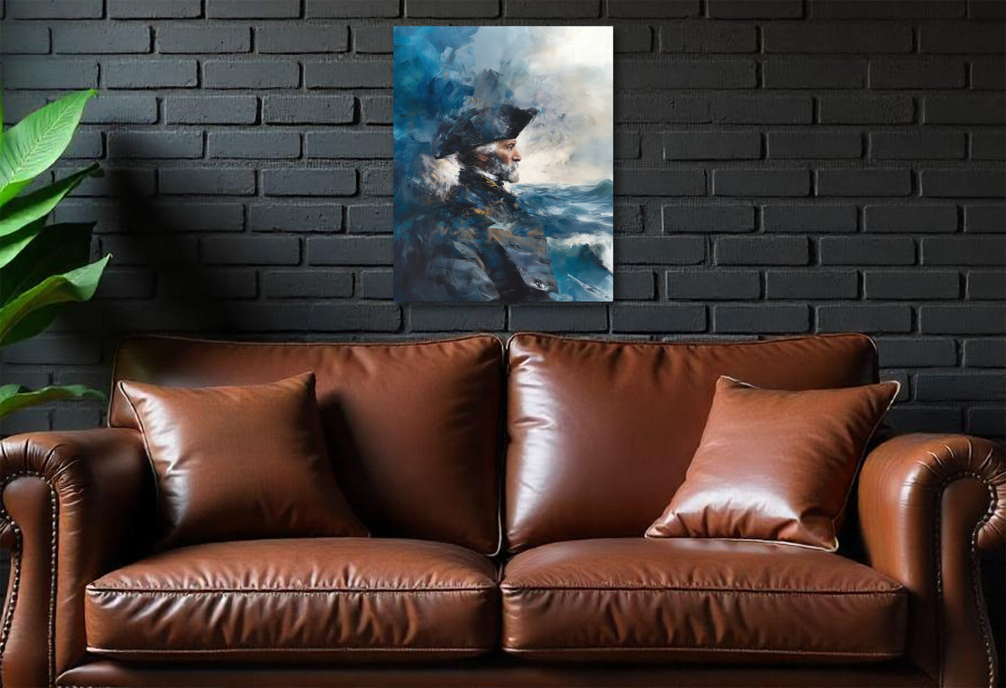 Commadore Canvas or Poster Wall Art. Black and gold. Commadores 1