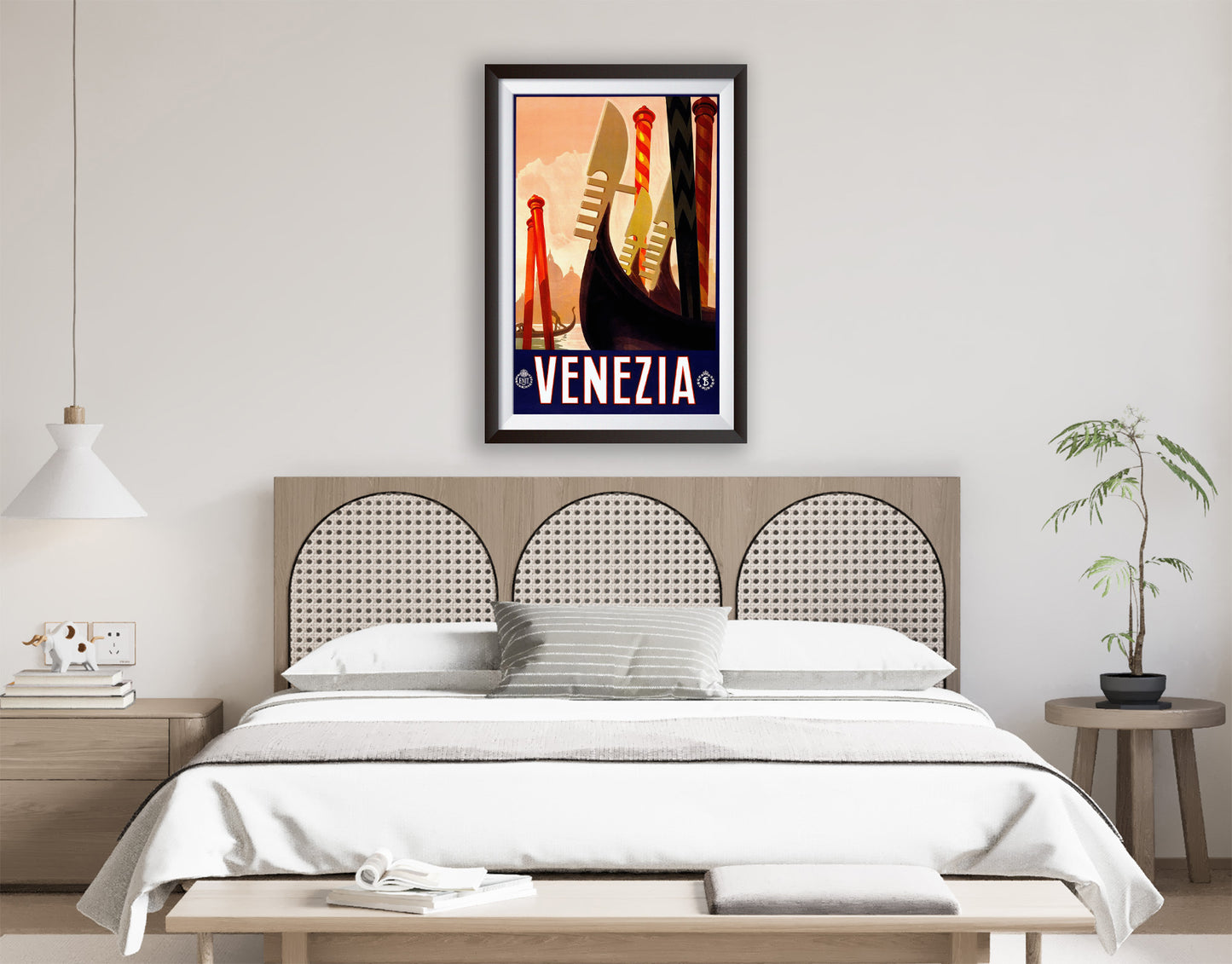 Venezia Italy Vintage Travel Poster from the 1920's and 1930's.