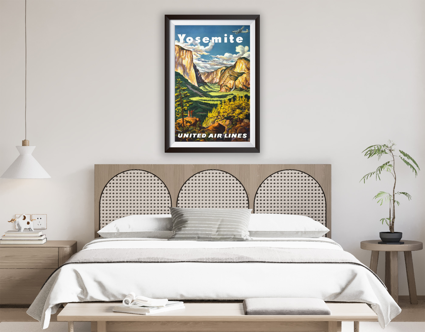 Yosemite National Park Travel Poster from the 1920's and 1930's. Yosemite 1