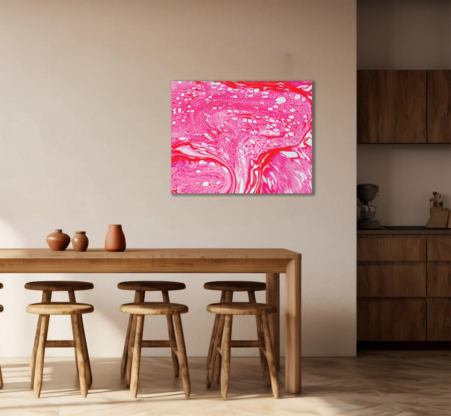 Psychedelic wall art prints.